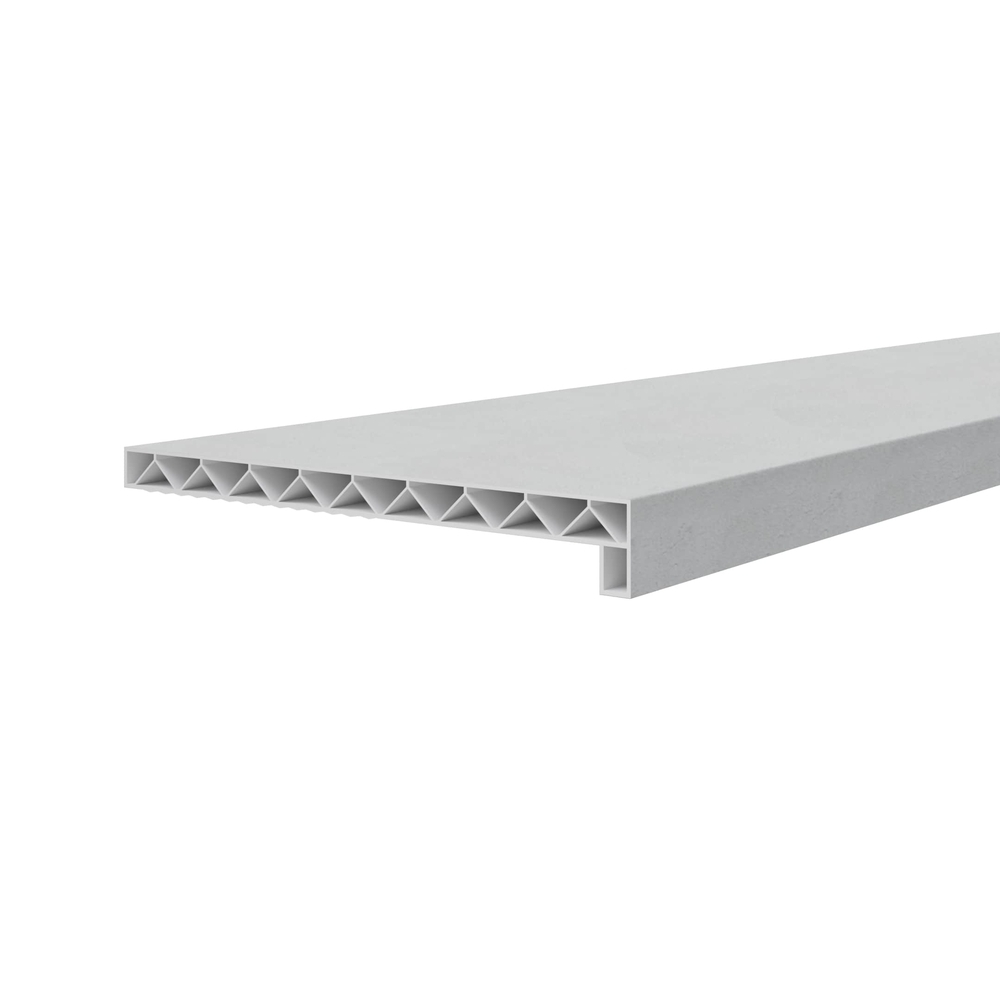 Novaboard stonelook vensterbank 300 mm Opaalgrijs