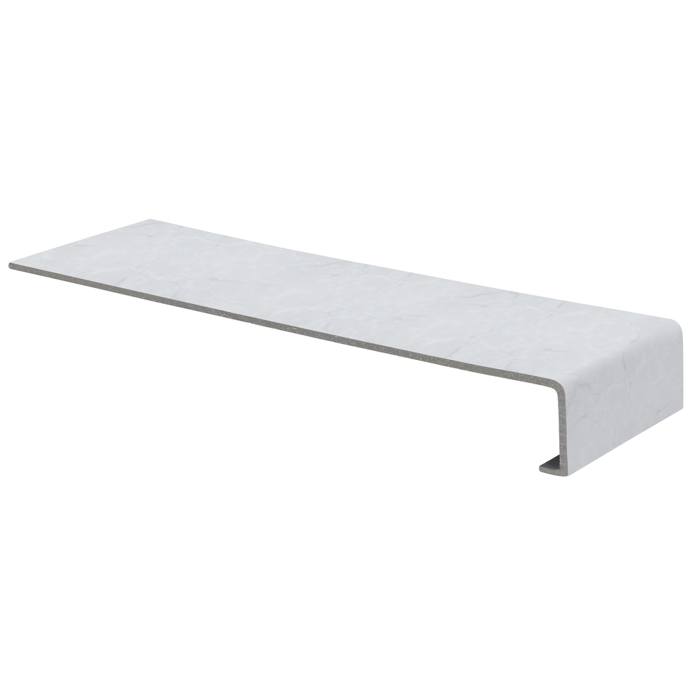 Lignodur overzet vensterbank 300 mm Marmer afbeelding