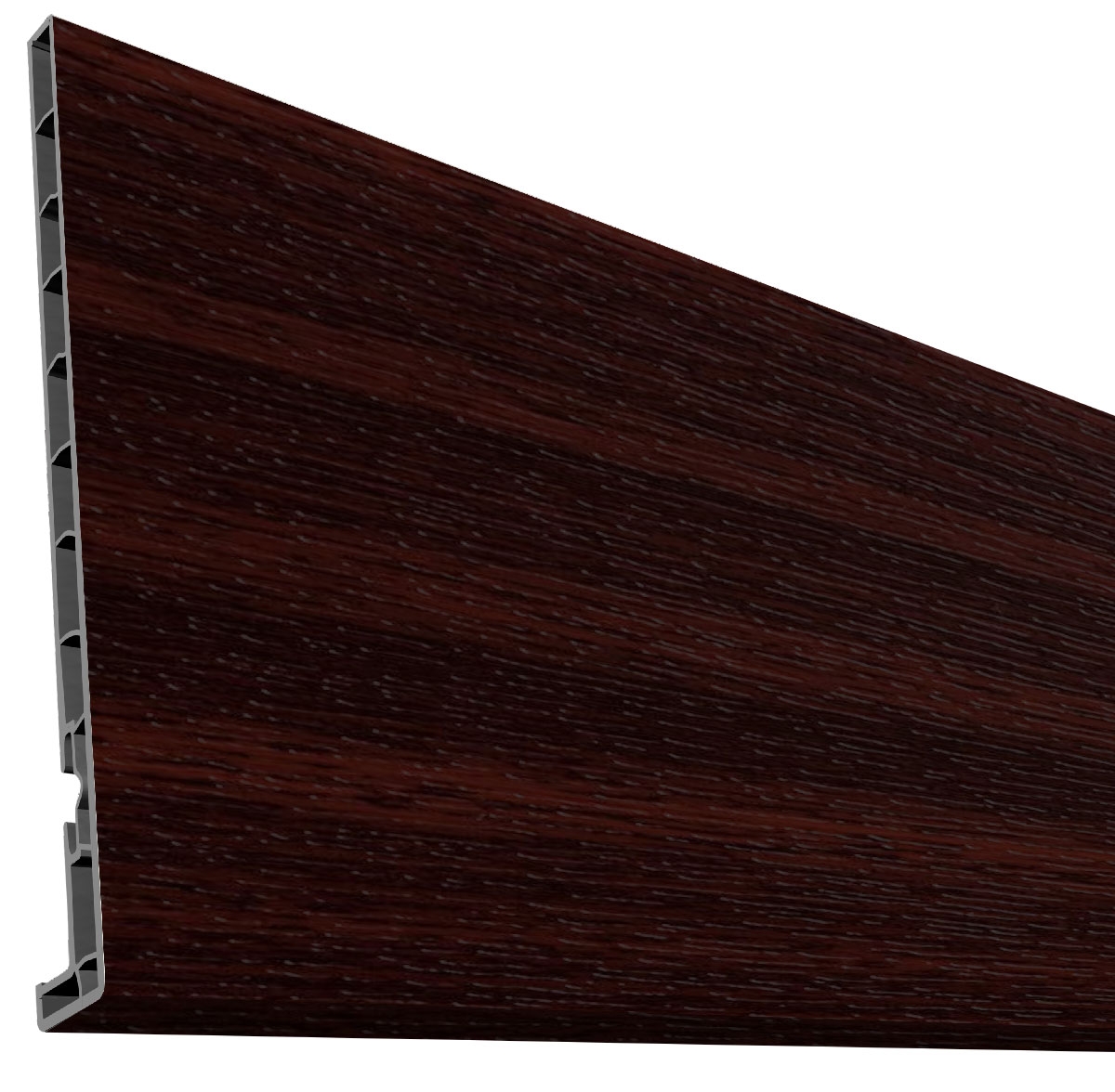 (kleurmonster) VinyPlus dakrand boeideel - Mahonie afbeelding 1