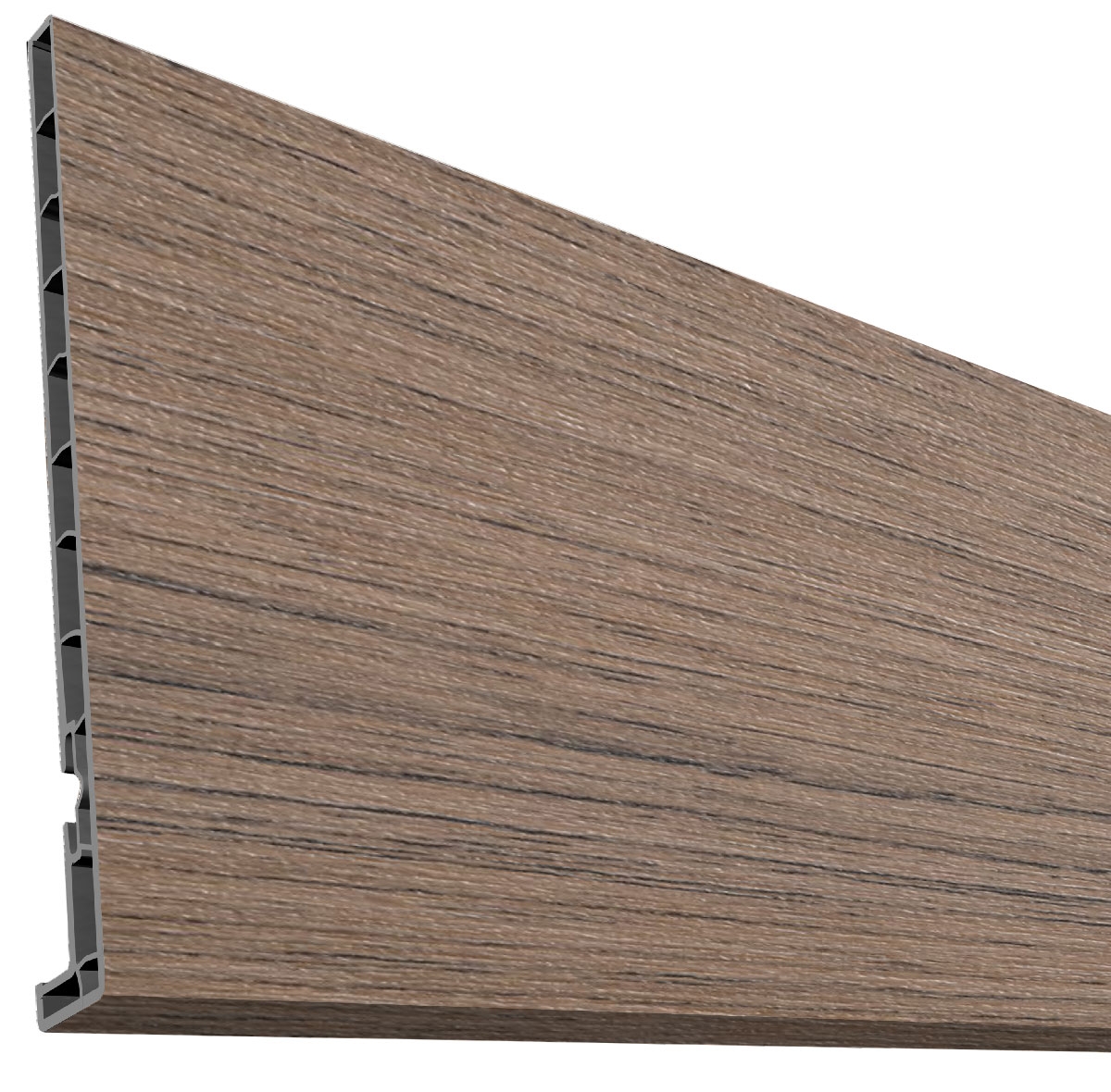 (kleurmonster) VinyPlus dakrand boeideel - Vergrijsd redcedar afbeelding 1