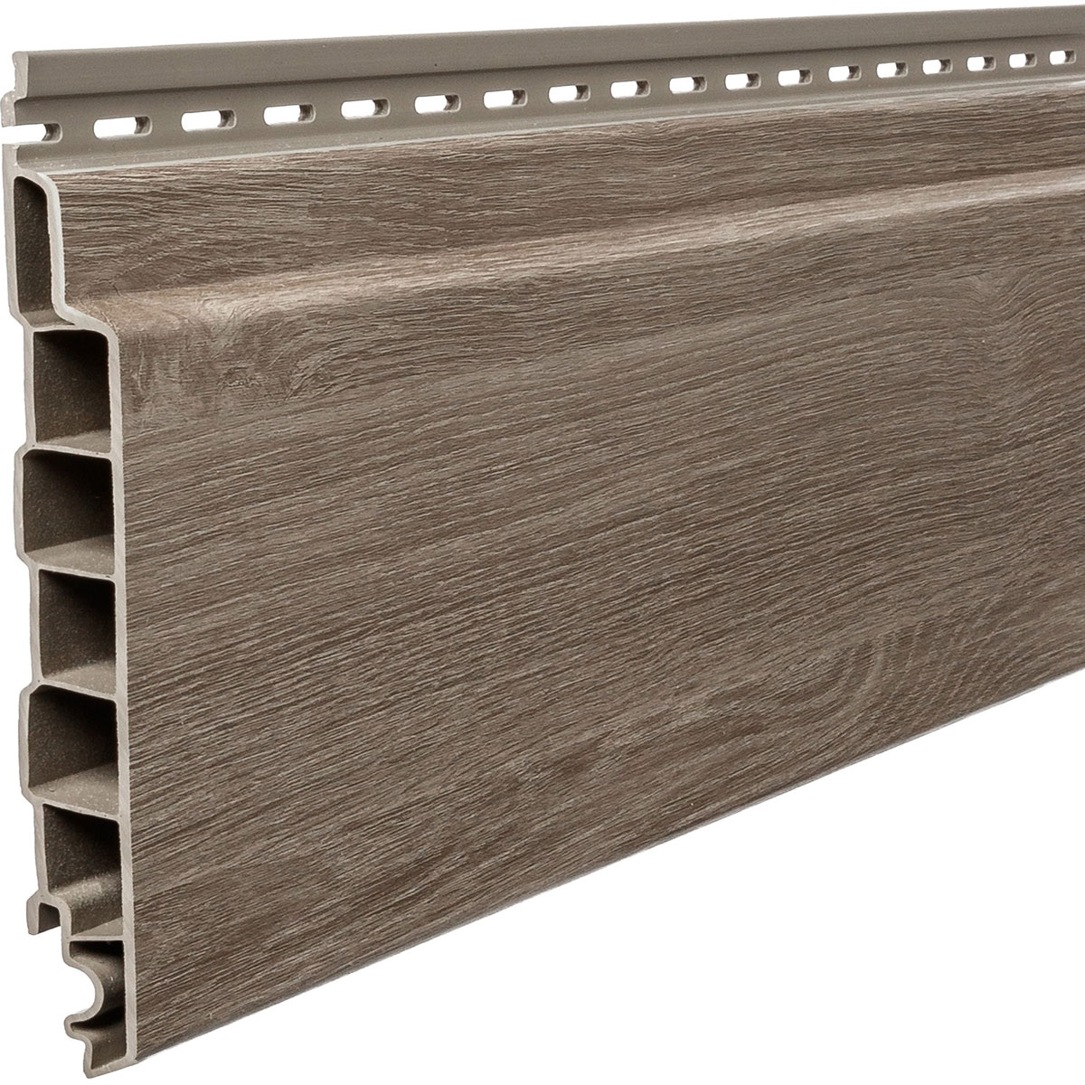 (kleurmonster)VinyPlus Sponningdeel Rondkant - Anteak Vergrijsd afbeelding 1