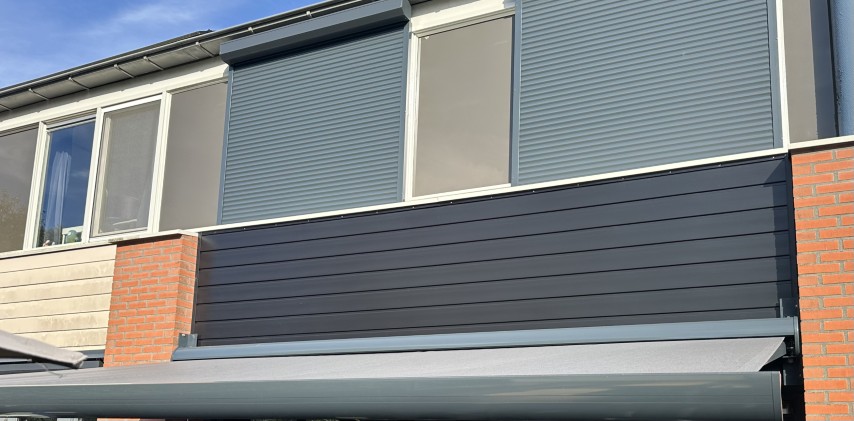 Kunststof gevelbekleding woning kunststof gevelbekleding op moderne woning