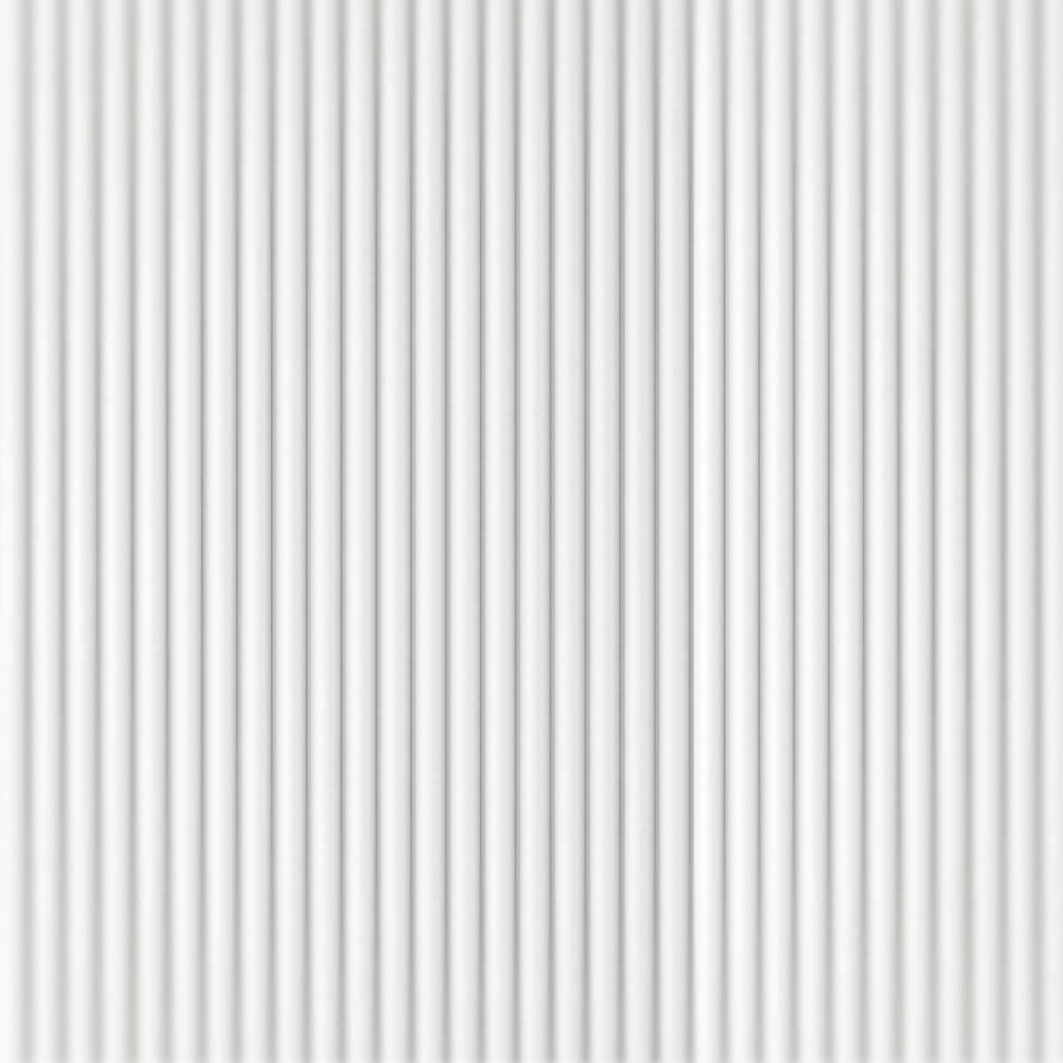 Lattenwand XS Oval Wit 2,65 m