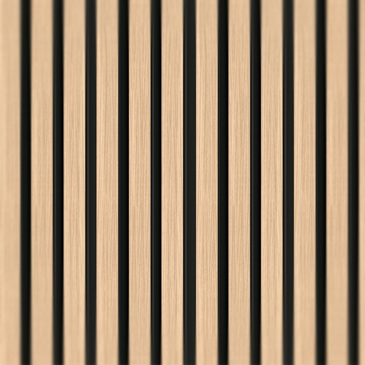 Lattenwand M Eiken Zwart 2,65 m