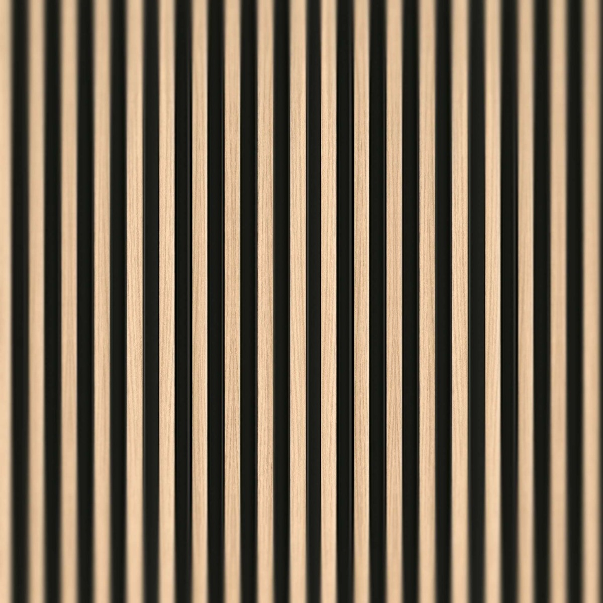 Lattenwand S Eiken Zwart 2,65 m