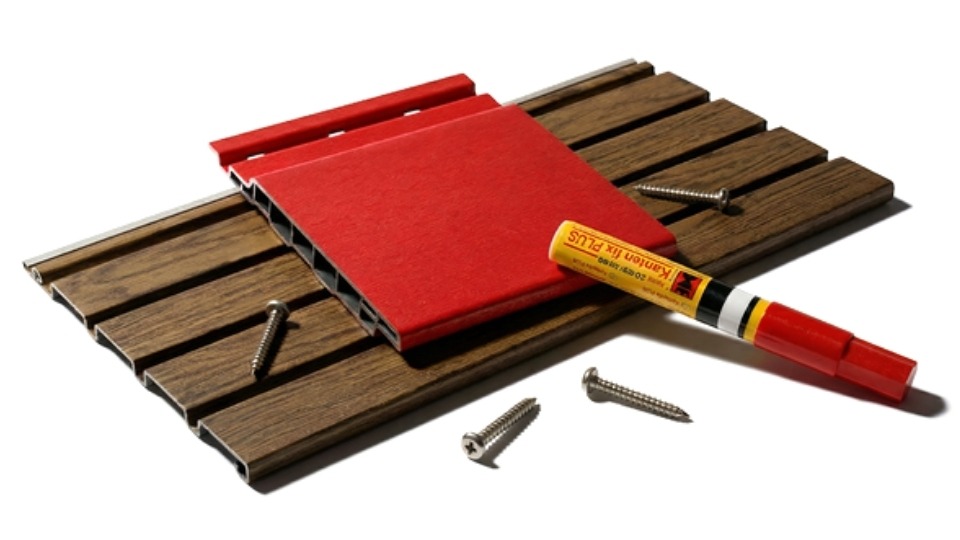 Kleurmonsters met stift en schroeven