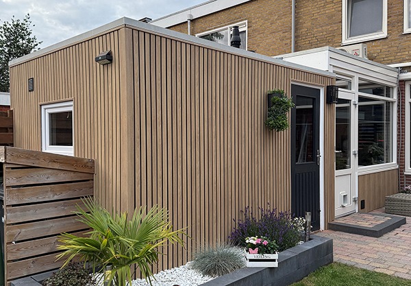 Kunststof gevelbekleding